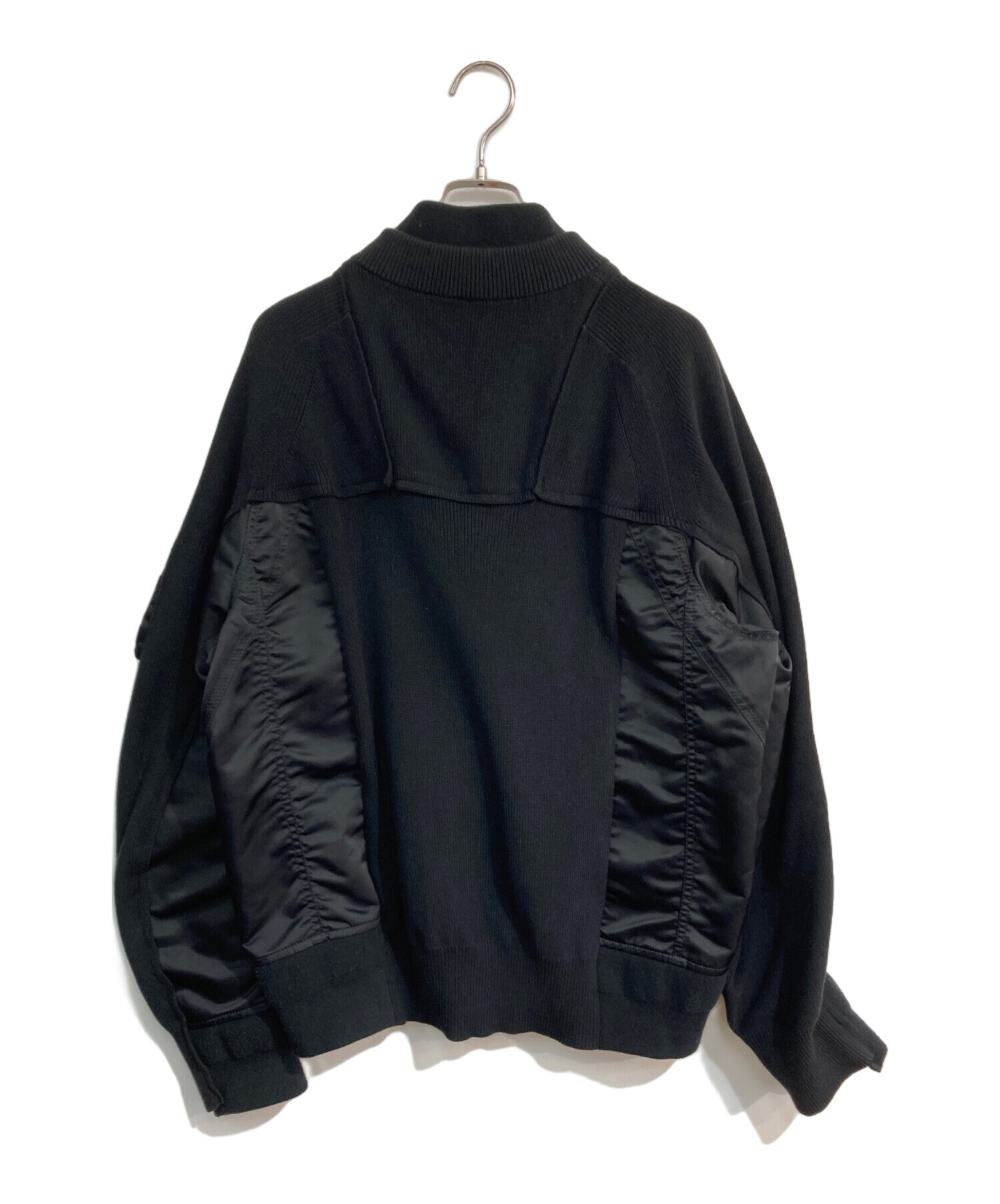 中古・古着通販】sacai (サカイ) Nylon Twill Mix Blouson MA-1 22SS