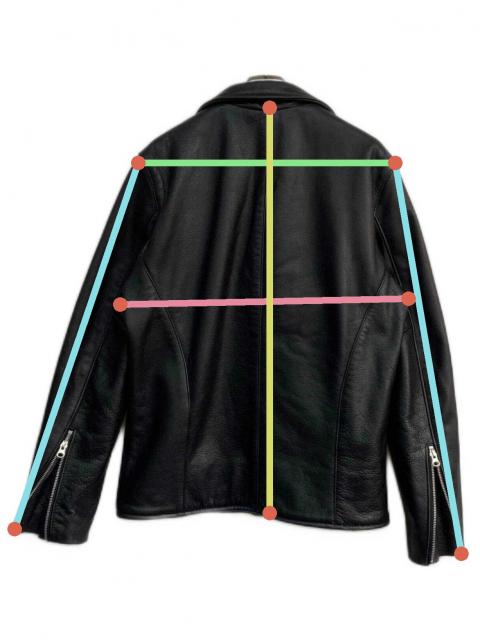 中古・古着通販】VANSON (バンソン) C2Rダブルライダースレザー