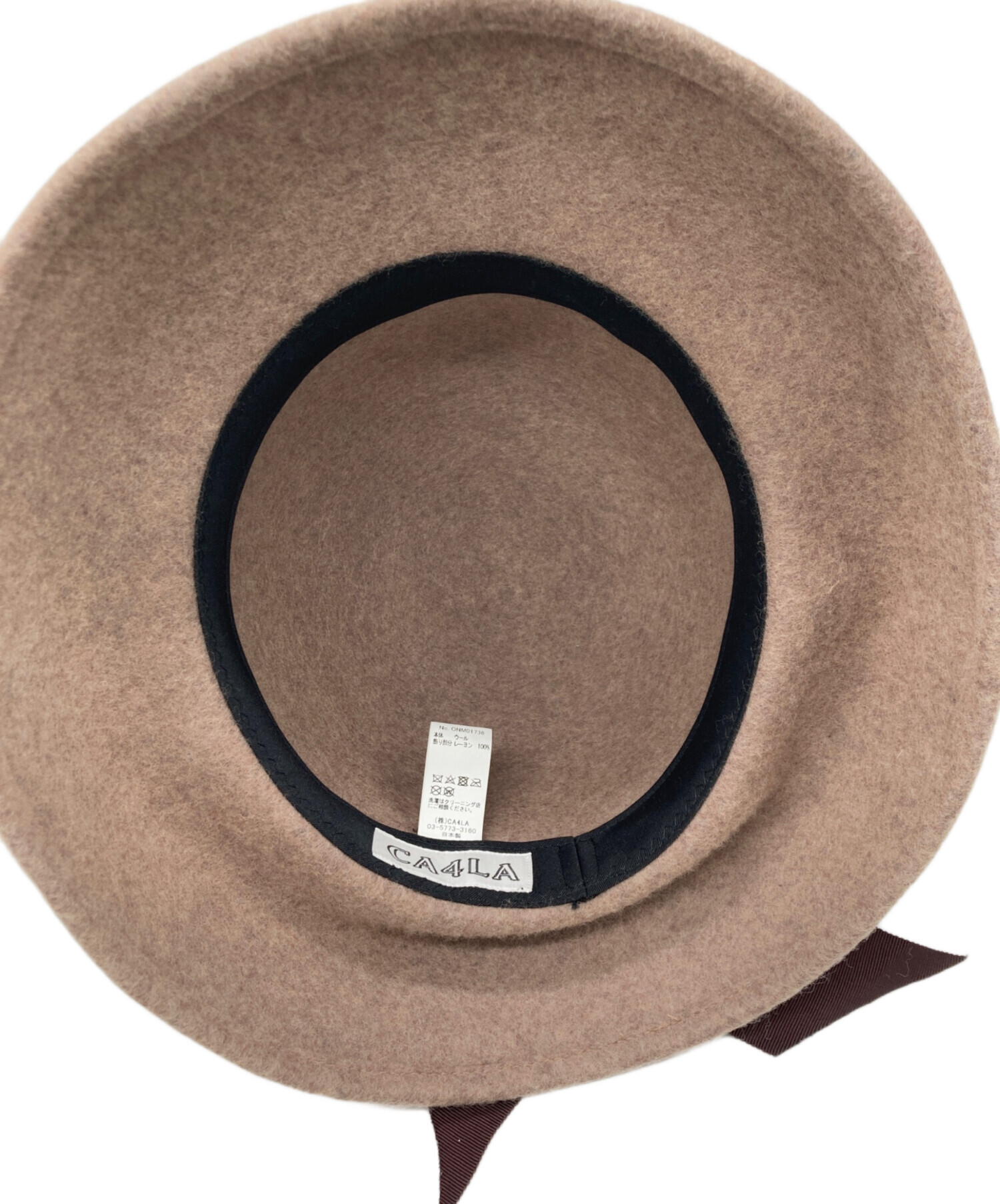 中古・古着通販】CA4LA (カシラ) MOLLY ハット ブラウン｜ブランド