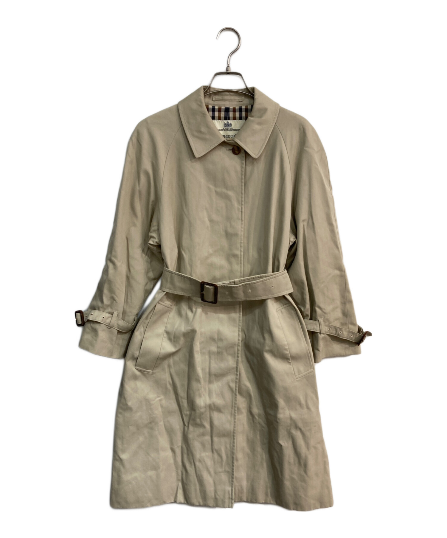 中古・古着通販】Aquascutum (アクアスキュータム) リネン混ライト 