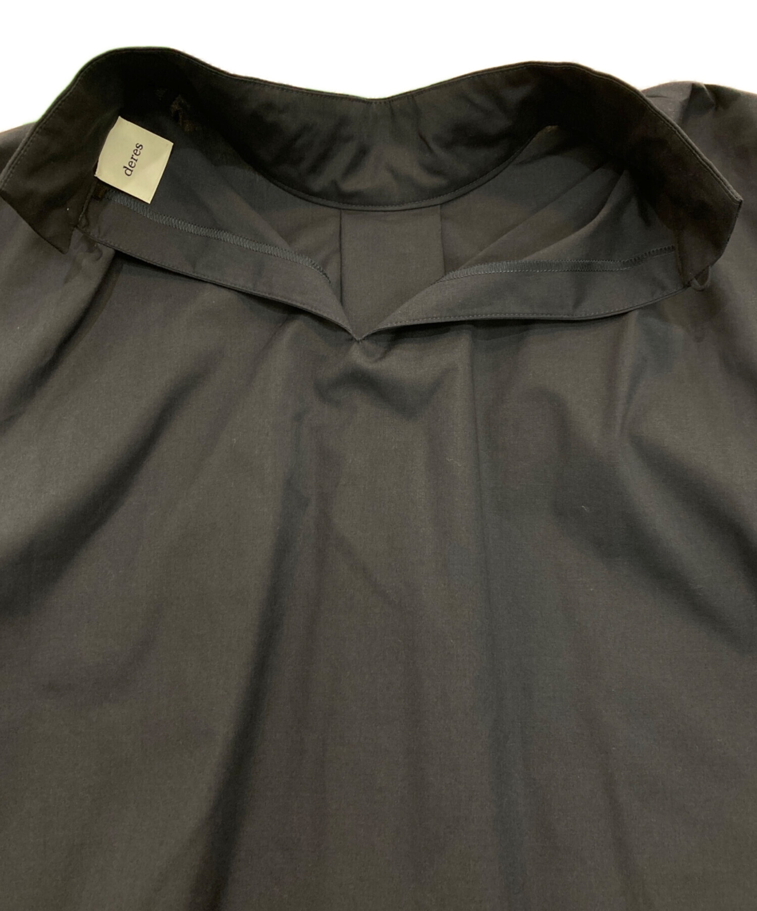 中古・古着通販】deres (デレス) プルオーバーブラウス ネイビー