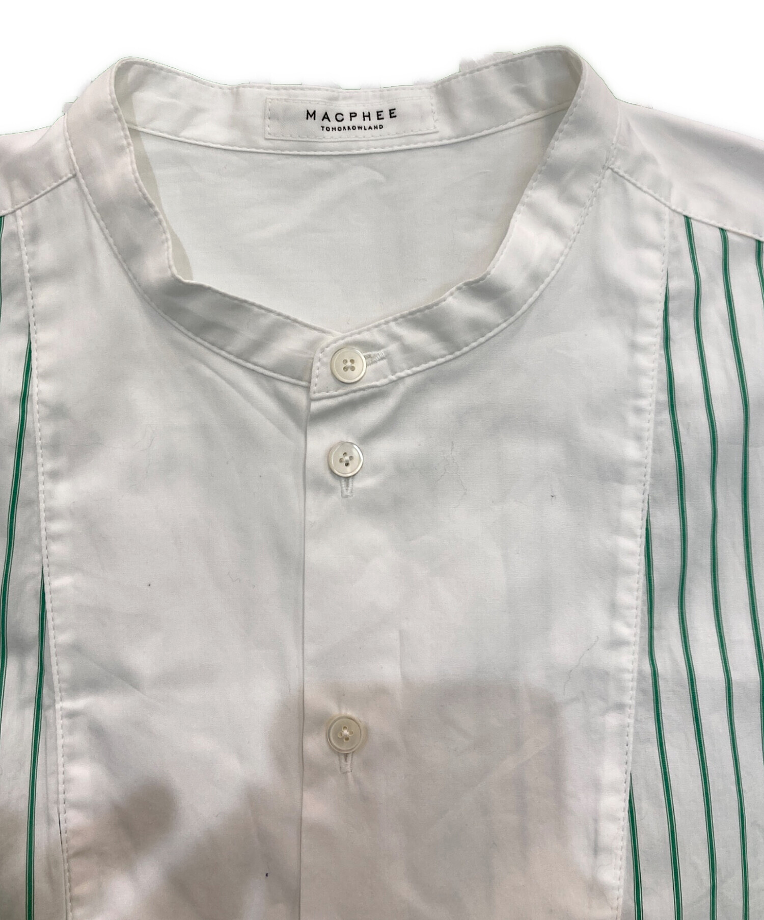 中古・古着通販】MACPHEE (マカフィー) パッチワークシャーティング 