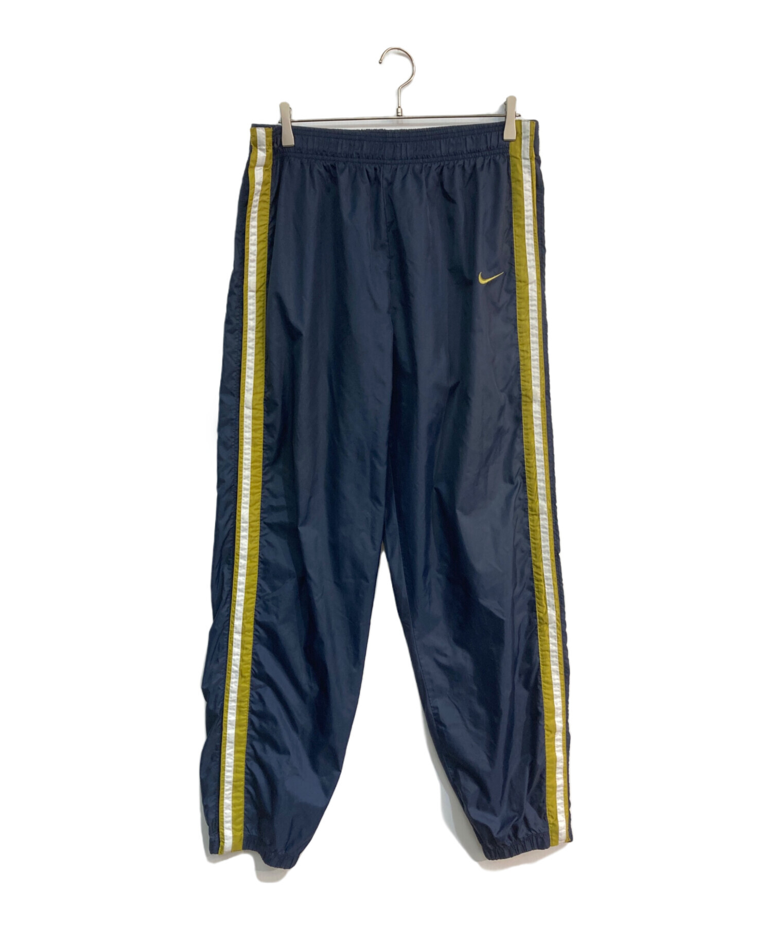 中古・古着通販】NIKE (ナイキ) サイドラインナイロンパンツ 90's 白