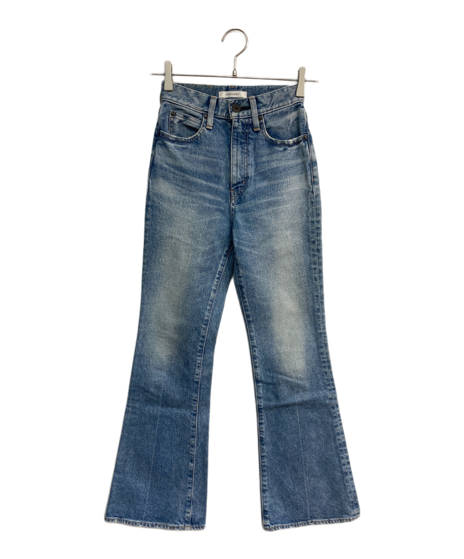 中古・古着通販】moussy (マウジー) MVS FLARE インディゴ サイズ:23