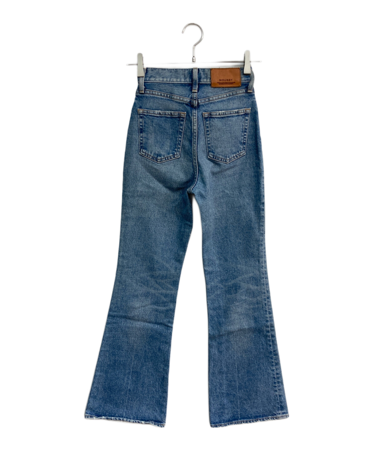 中古・古着通販】moussy (マウジー) MVS FLARE インディゴ サイズ:23