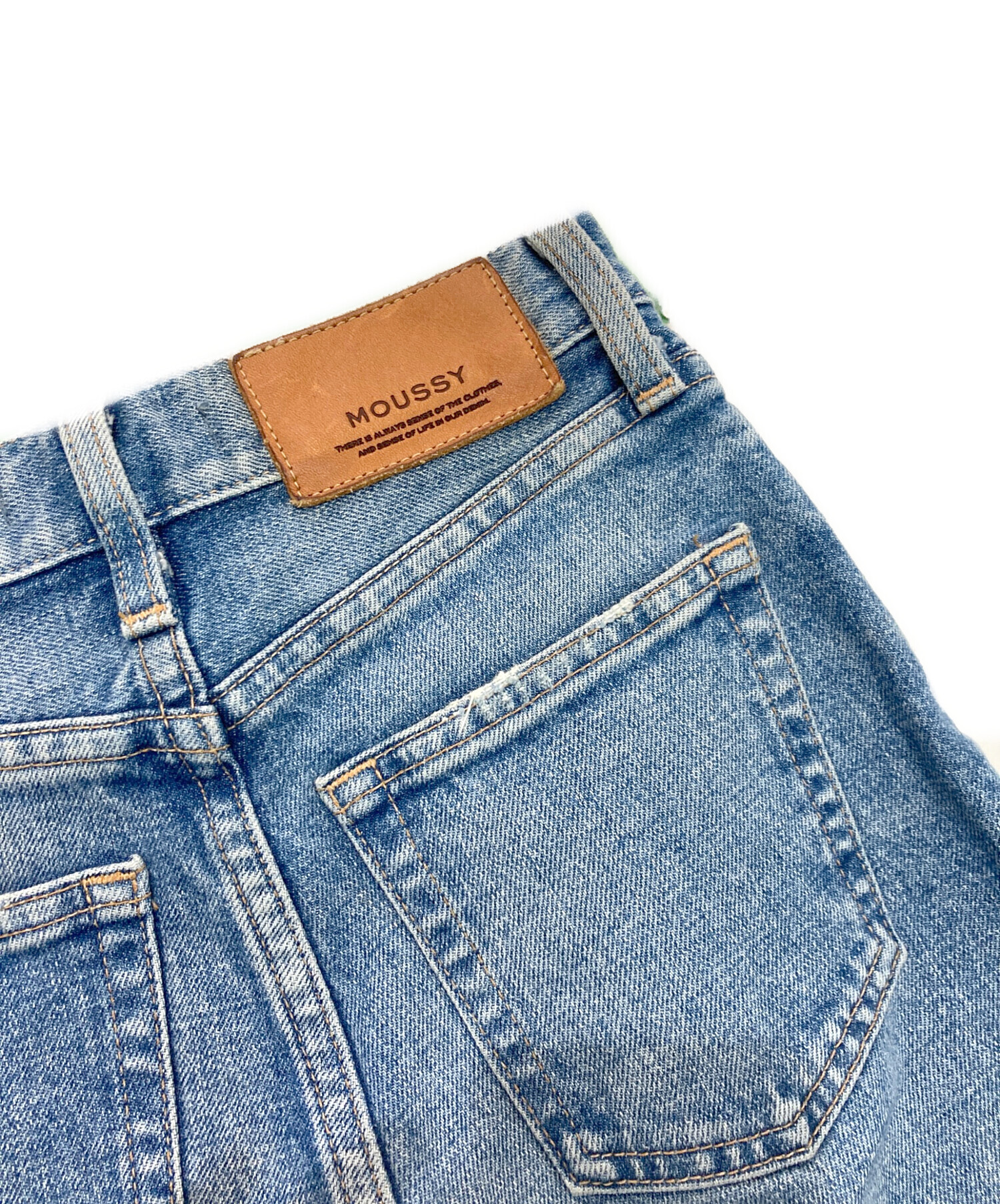 中古・古着通販】moussy (マウジー) MVS FLARE インディゴ サイズ:23