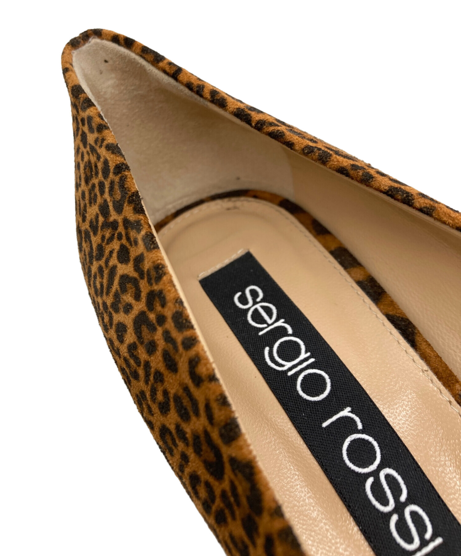 中古・古着通販】sergio rossi (セルジオロッシ) レオパード柄パンプス