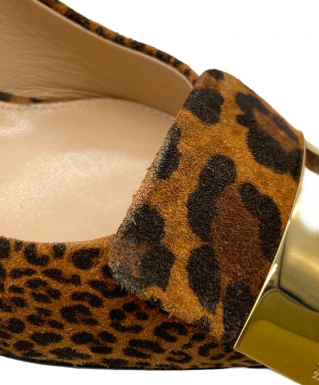 中古・古着通販】sergio rossi (セルジオロッシ) レオパード柄パンプス