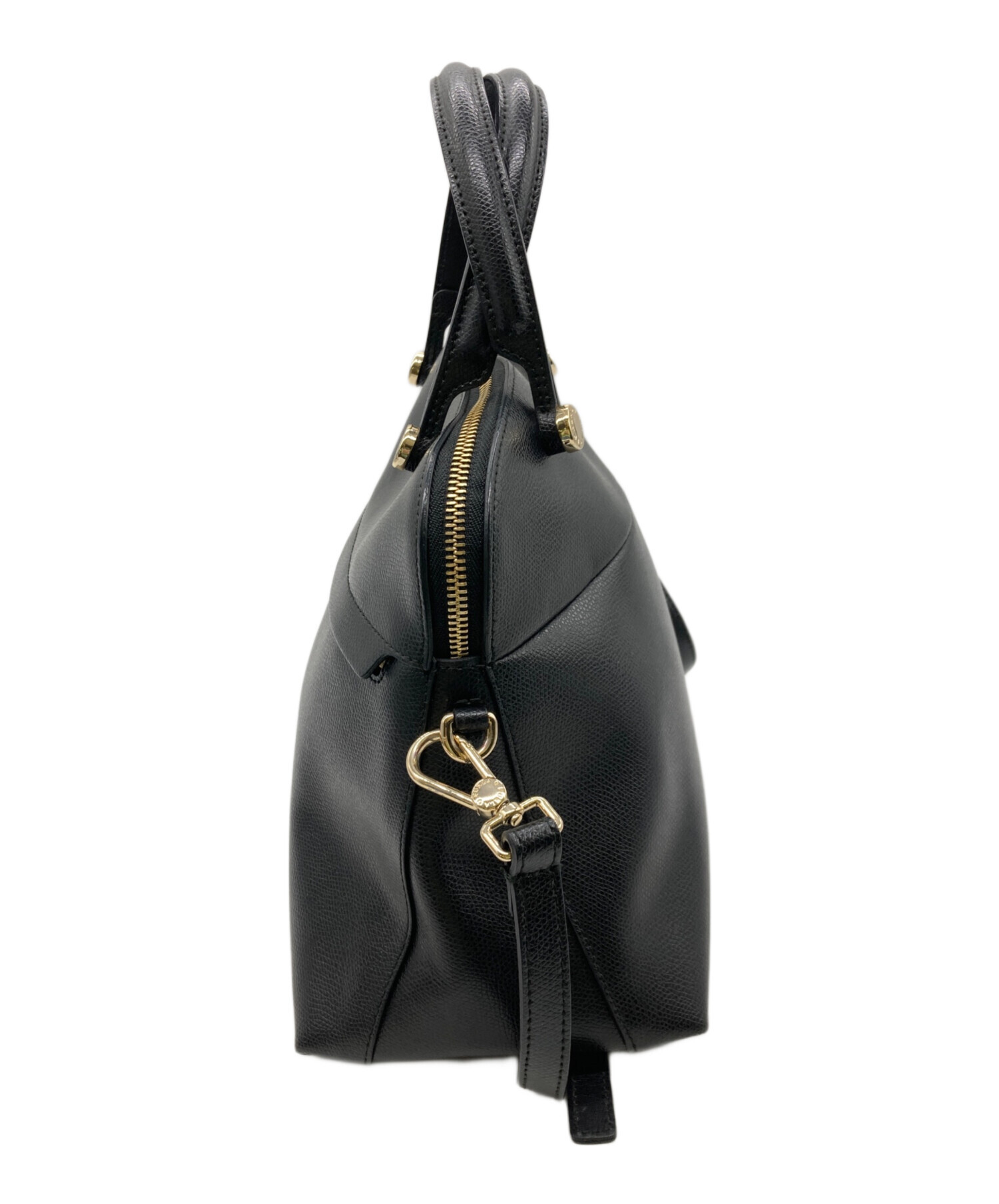 中古・古着通販】FURLA (フルラ) パイパー2WAYバッグ ブラック 