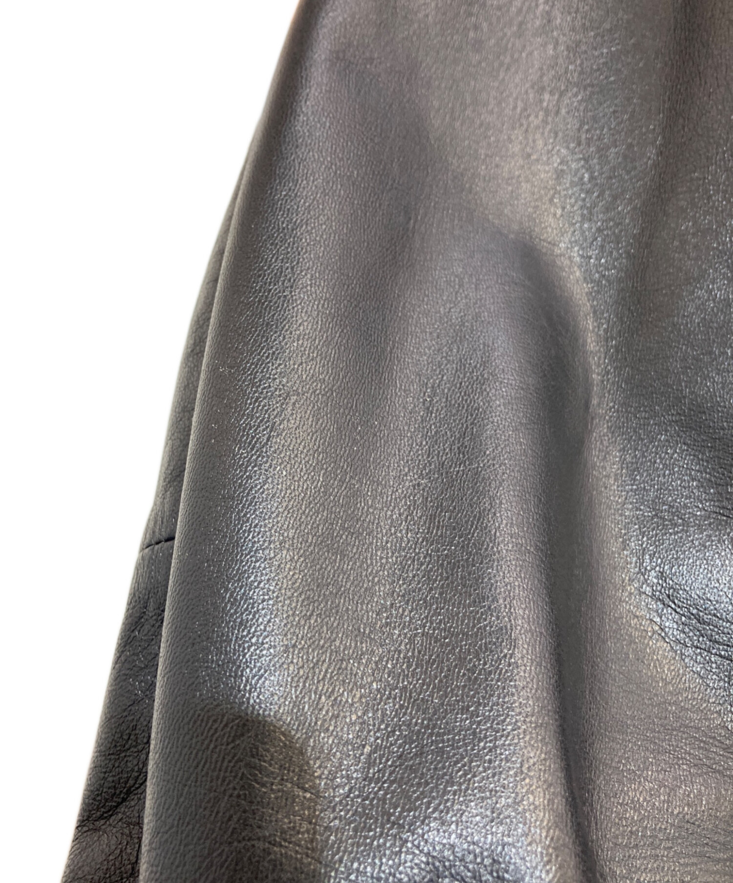 バーバリーブラックレーベルレーベル テーラードジャケット ラムレザー 茶 L 中古・古着通販】BURBERRY BLACK LABEL (バーバリーブラック