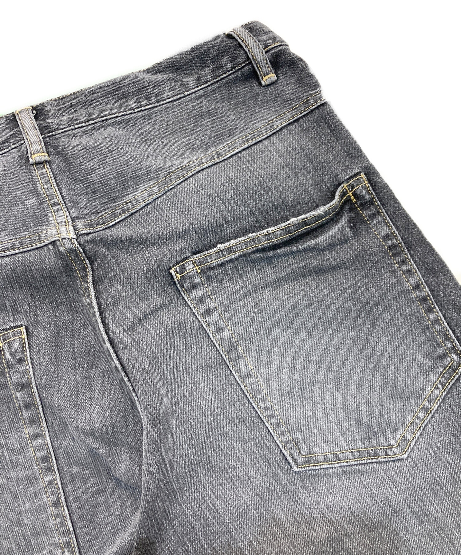 中古・古着通販】FRAMeWORK (フレームワーク) デニムストレートパンツ