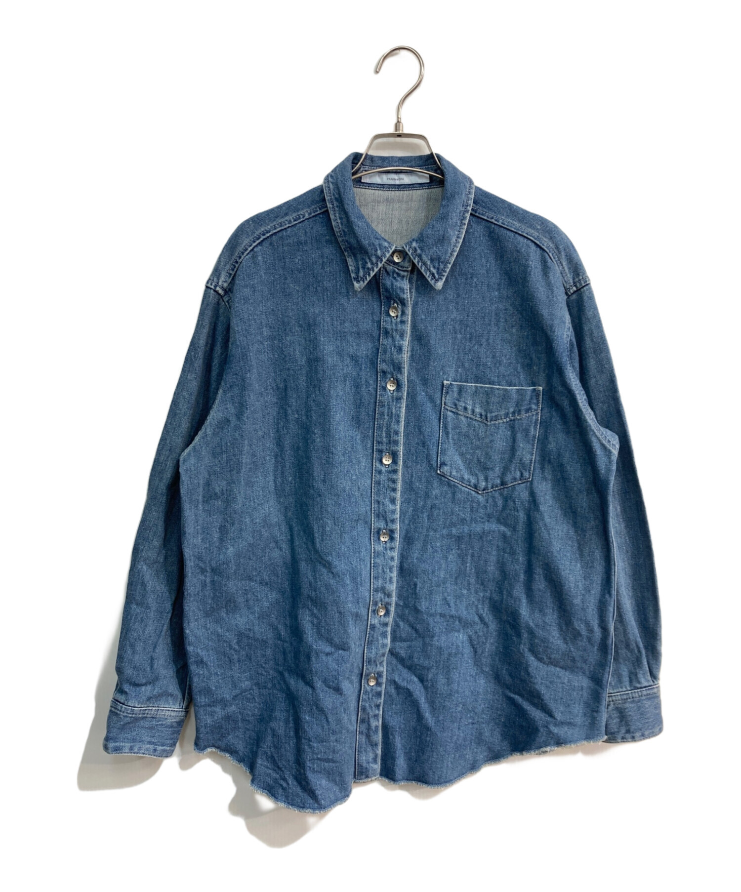 中古・古着通販】FRAMeWORK (フレームワーク) denim シャツ 