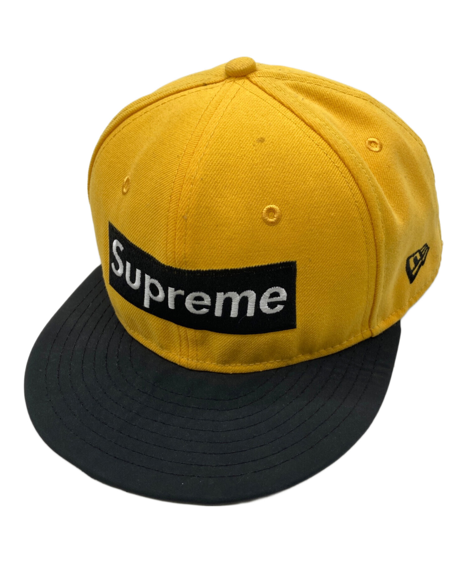 Supreme イエロー ブラック キャップ new era gore Tex
