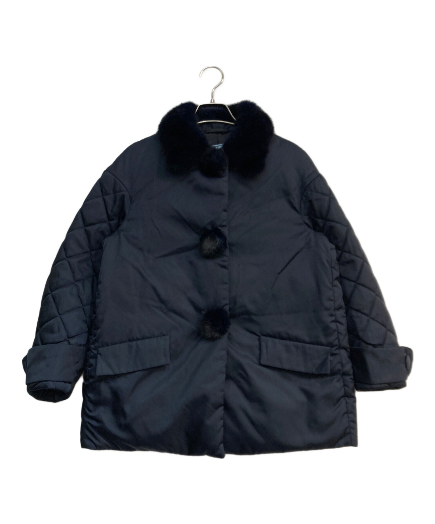 中古・古着通販】PRADA (プラダ) ミンクファーダウンジャケット 29X737