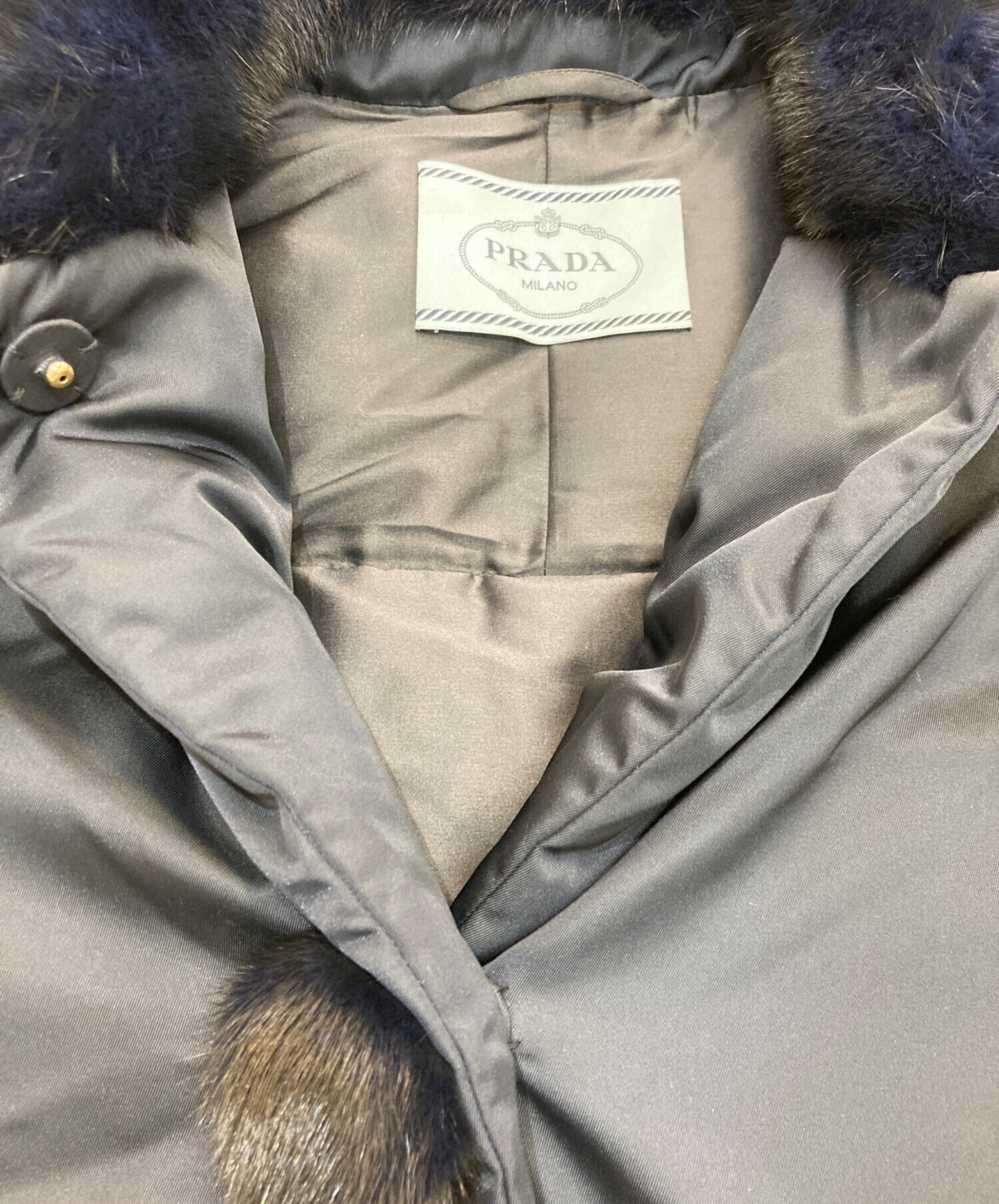 中古・古着通販】PRADA (プラダ) ミンクファーダウンジャケット 29X737 