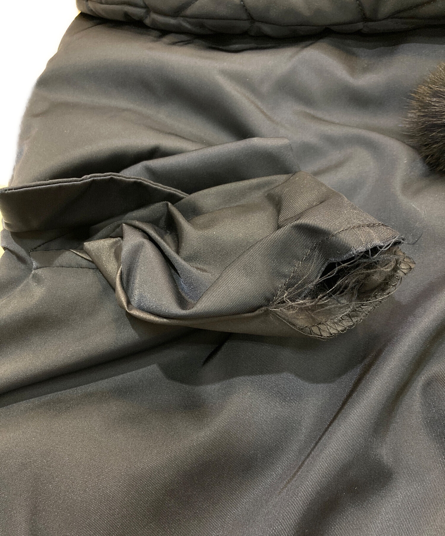 中古・古着通販】PRADA (プラダ) ミンクファーダウンジャケット