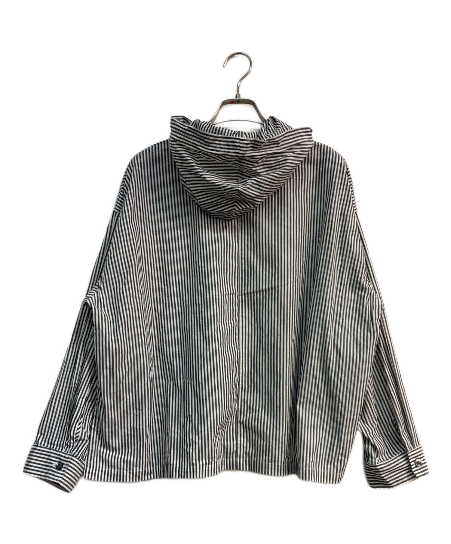 中古・古着通販】mizuiro-ind (ミズイロインド) ストライプシャツ 