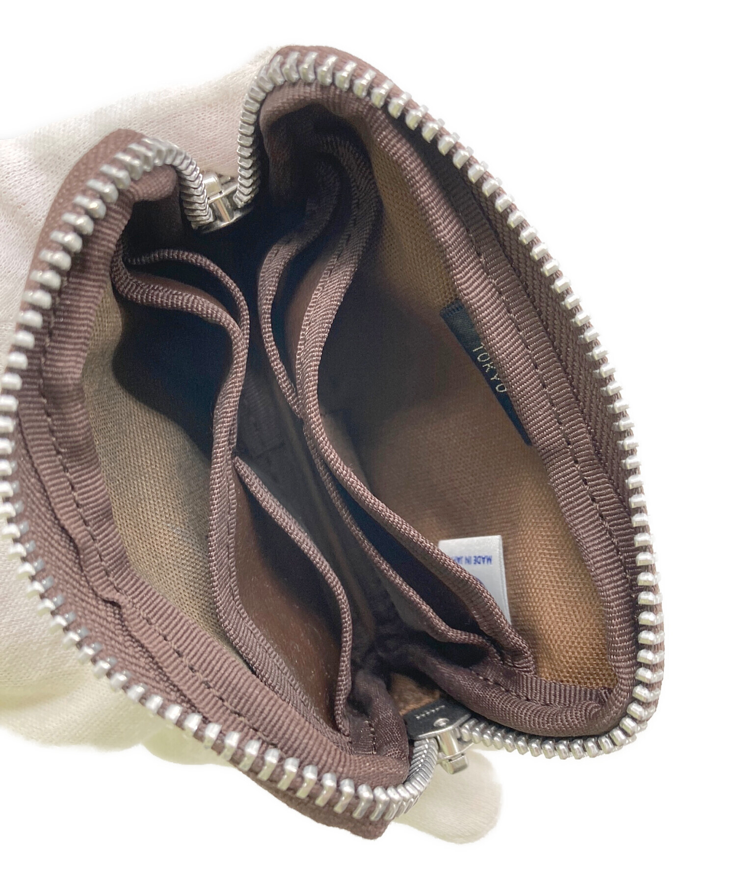 中古・古着通販】PORTER (ポーター) MULTI COIN CASE ブラウン