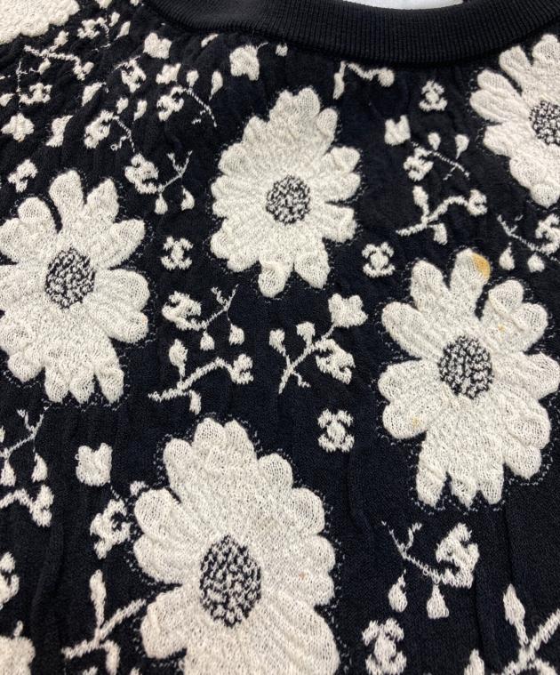 中古・古着通販】CHANEL (シャネル) ココマークボタン花柄半袖