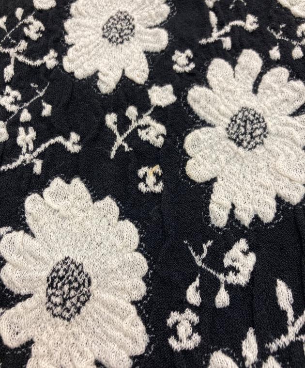 中古・古着通販】CHANEL (シャネル) ココマークボタン花柄半袖