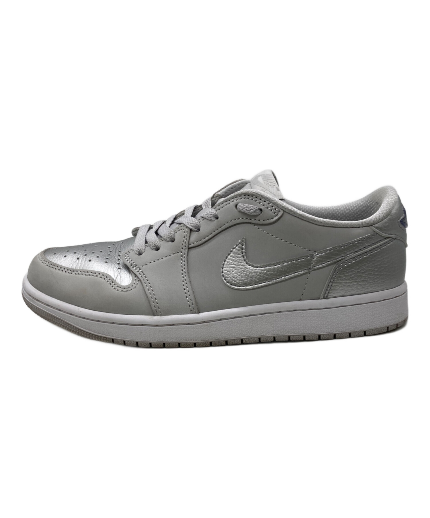中古・古着通販】NIKE (ナイキ) AIR JORDAN 1 RETRO LOW OG グレー 