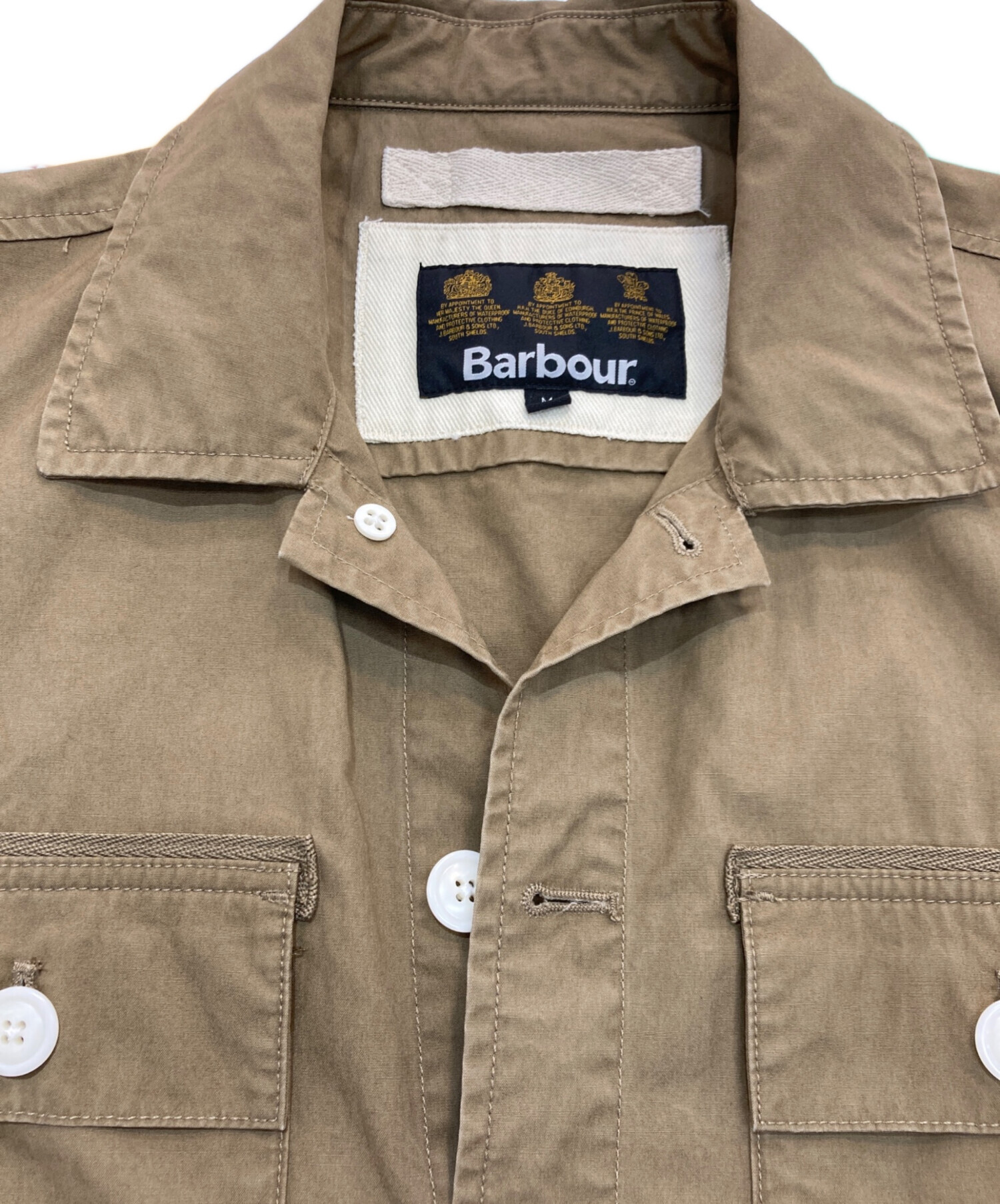 中古・古着通販】Barbour (バブアー) ミリタリーワークジャケット 
