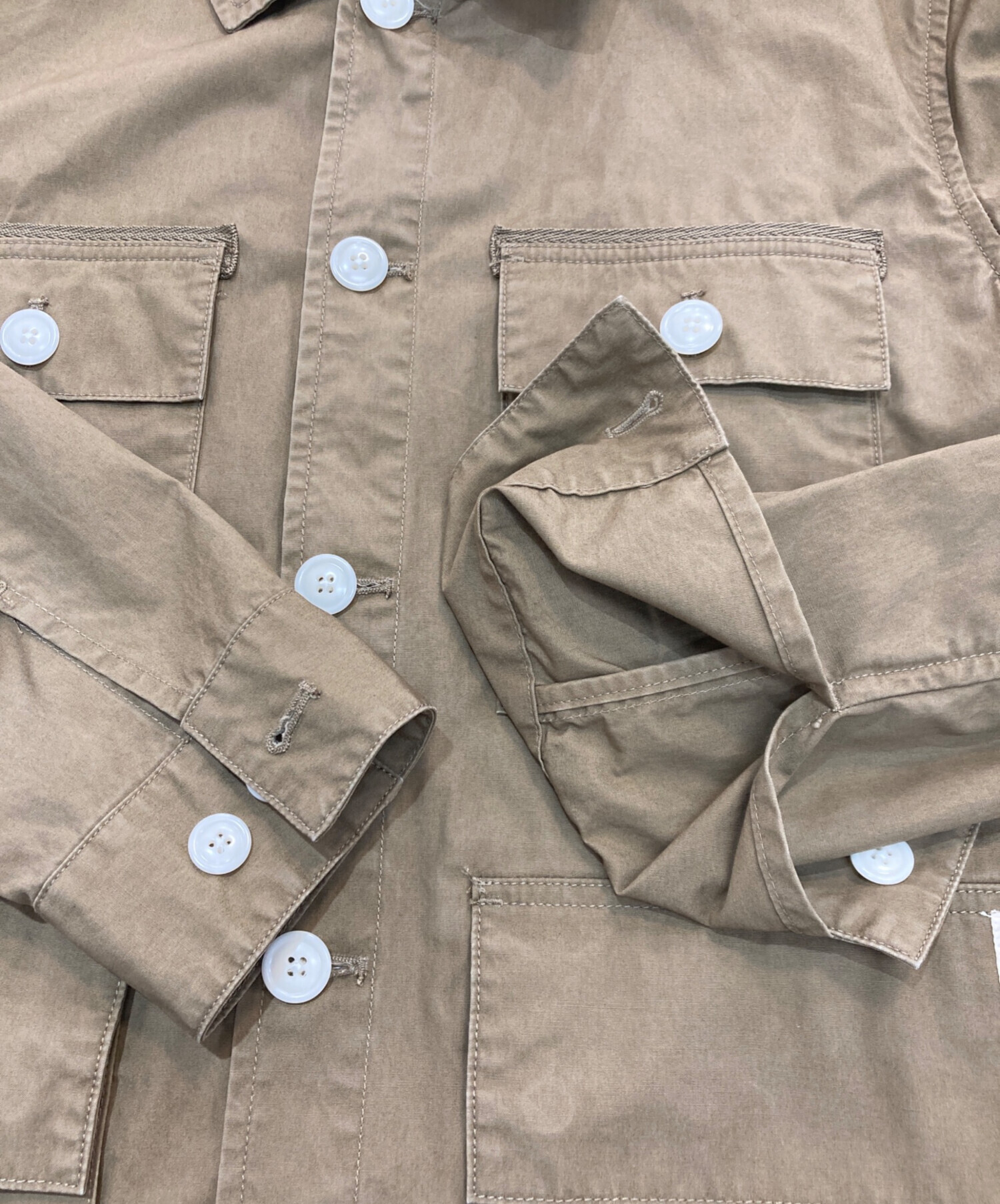 中古・古着通販】Barbour (バブアー) ミリタリーワークジャケット 