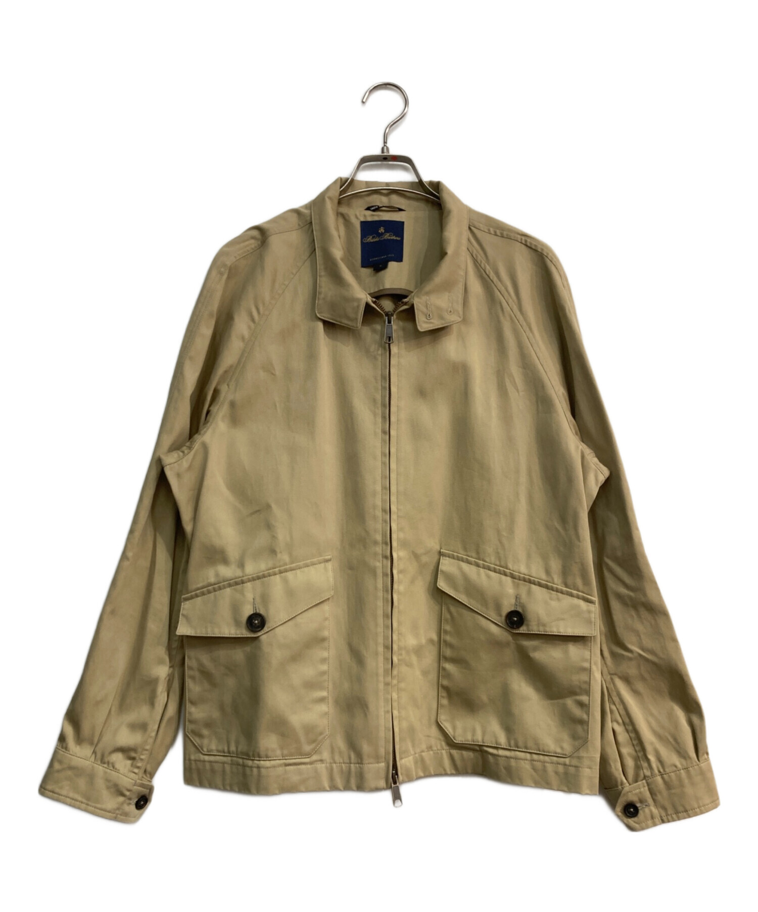 w*p様 希少 Brooks Brothers CORBY'S ジップジャケット Brooks Brothers×CORBY'S コットン ジップ ジャケット Made in