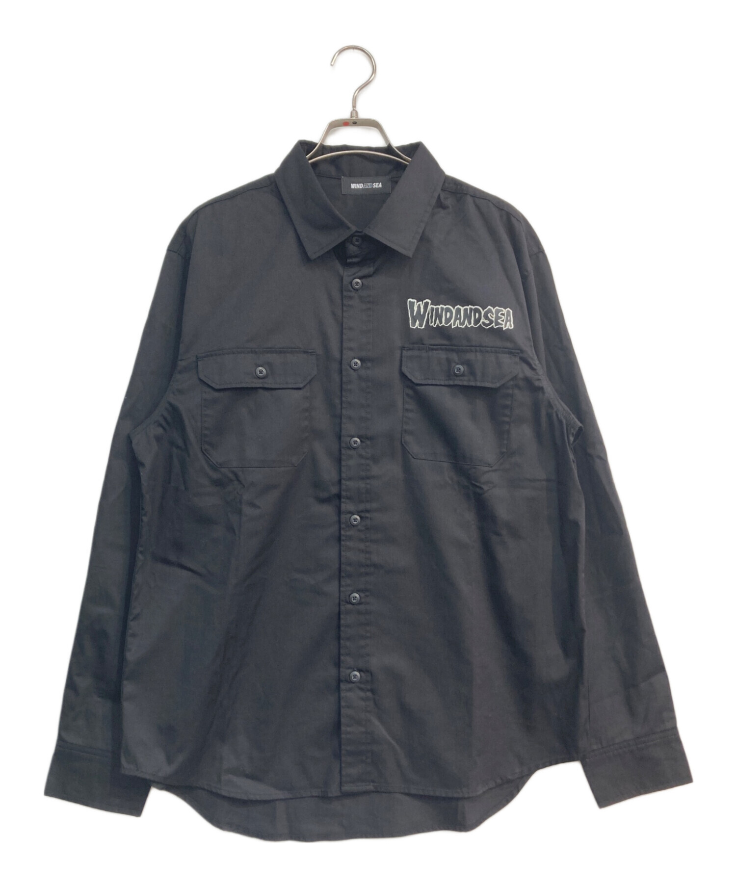 中古・古着通販】WIND AND SEA (ウィンダンシー) ロングスリーブシャツ