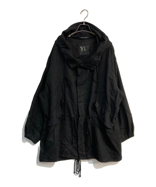 Y's ワイズ 07AW モッズコート 黒 サイズ3 International Gallery BEAMS（インターナショナルギャラリー