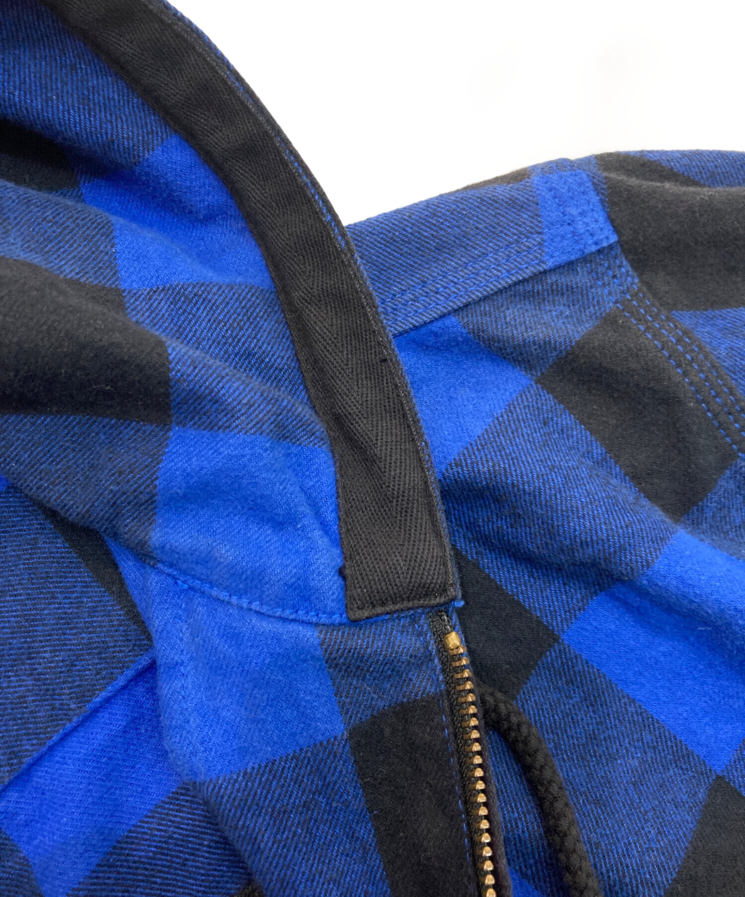 中古・古着通販】stussy (ステューシー) ブロックチェックジップ