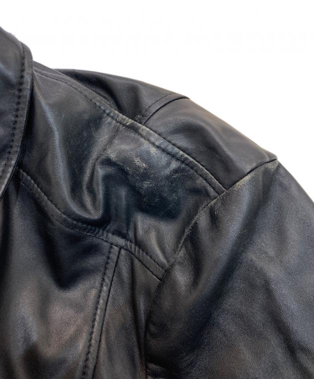 中古・古着通販】BALLY (バリー) レザージャケット ブラック サイズ:US