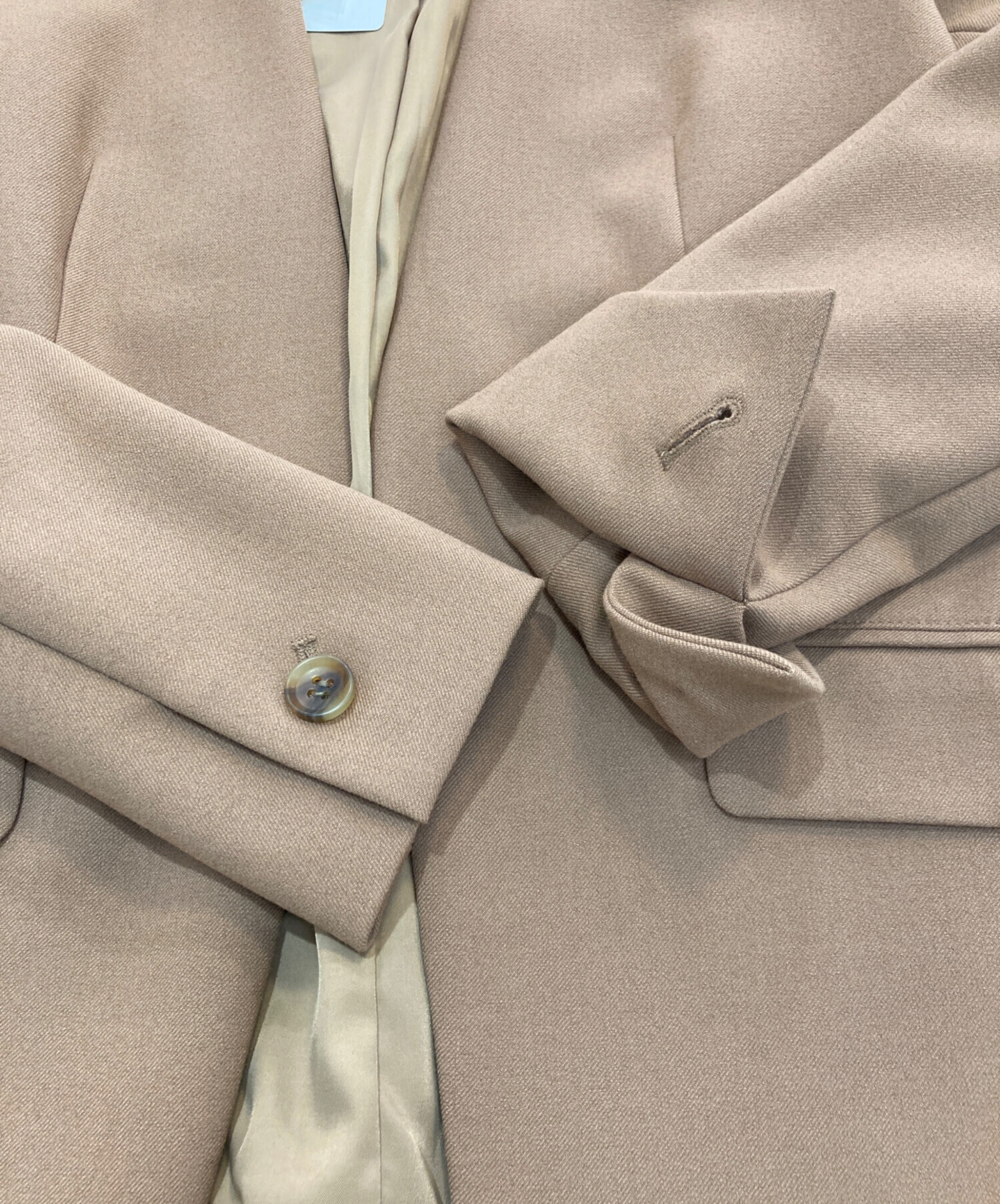 中古・古着通販】PLST (プラステ) ノーカラージャケット 12-7404004