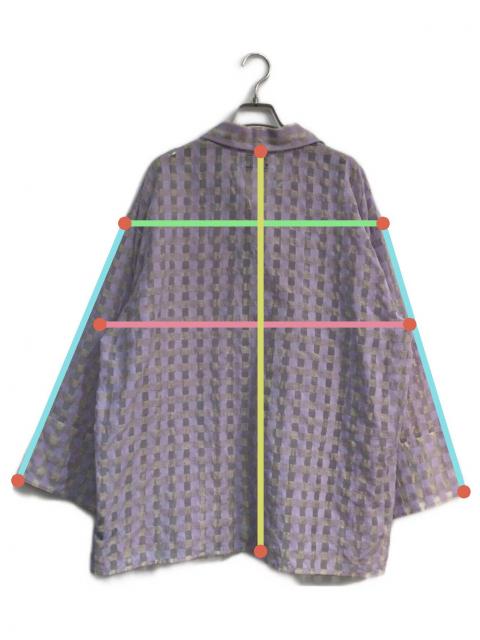 中古・古着通販】Cabana (カバナ) シアサッカーチェックシャツ 23SS 