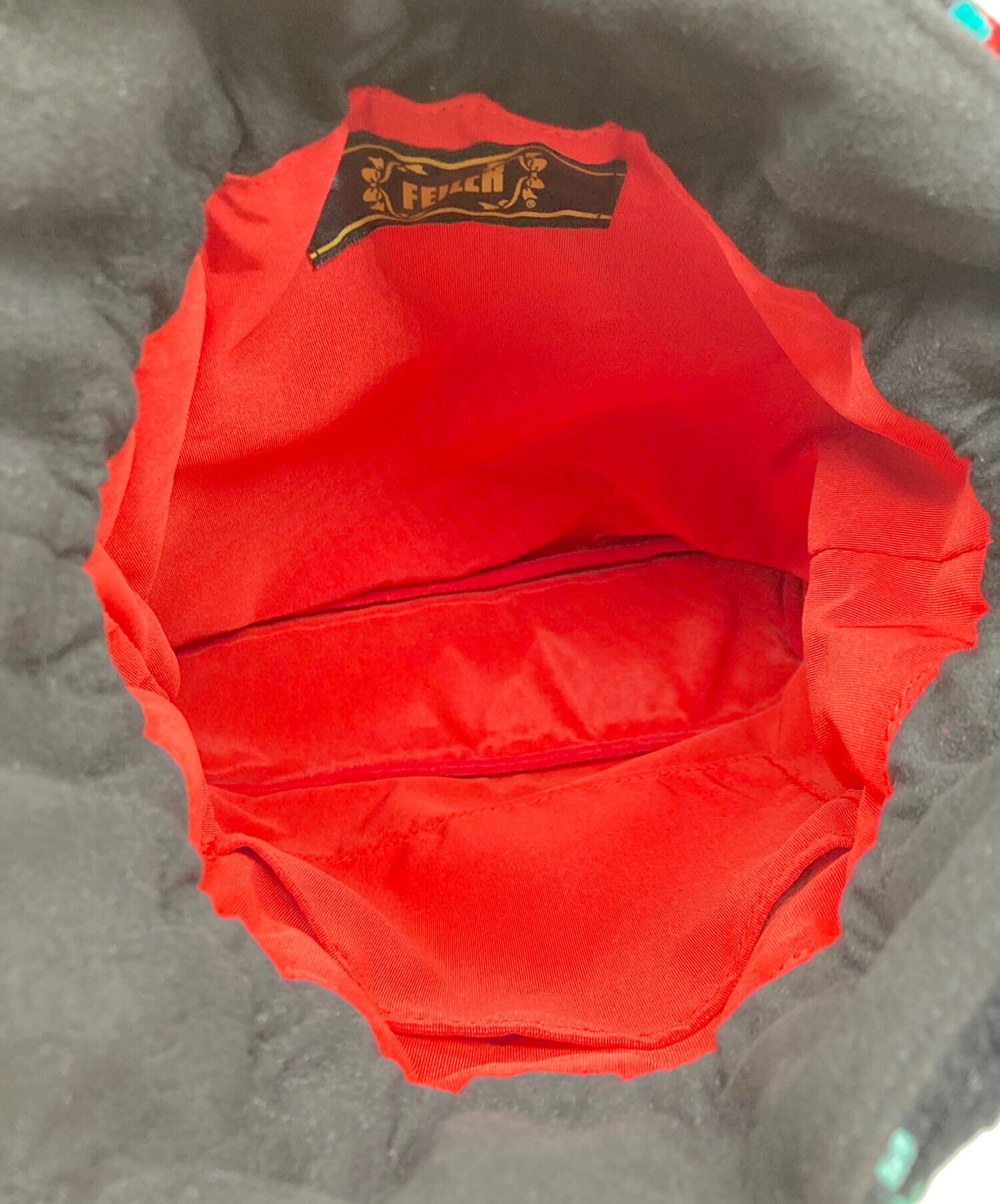 中古・古着通販】FEILER (フェイラー) ハイジ 巾着ショルダーバッグ