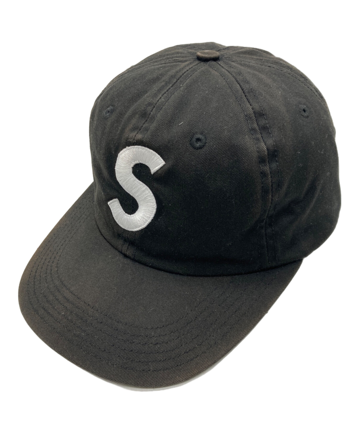 中古・古着通販】Supreme (シュプリーム) Sロゴキャップ ブラック