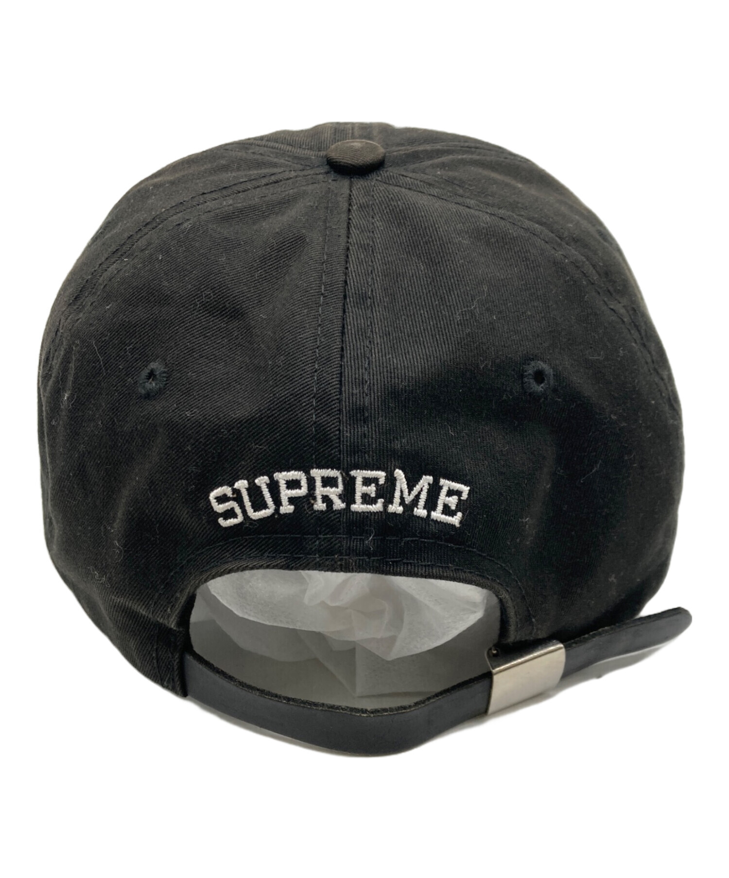 中古・古着通販】Supreme (シュプリーム) Sロゴキャップ ブラック