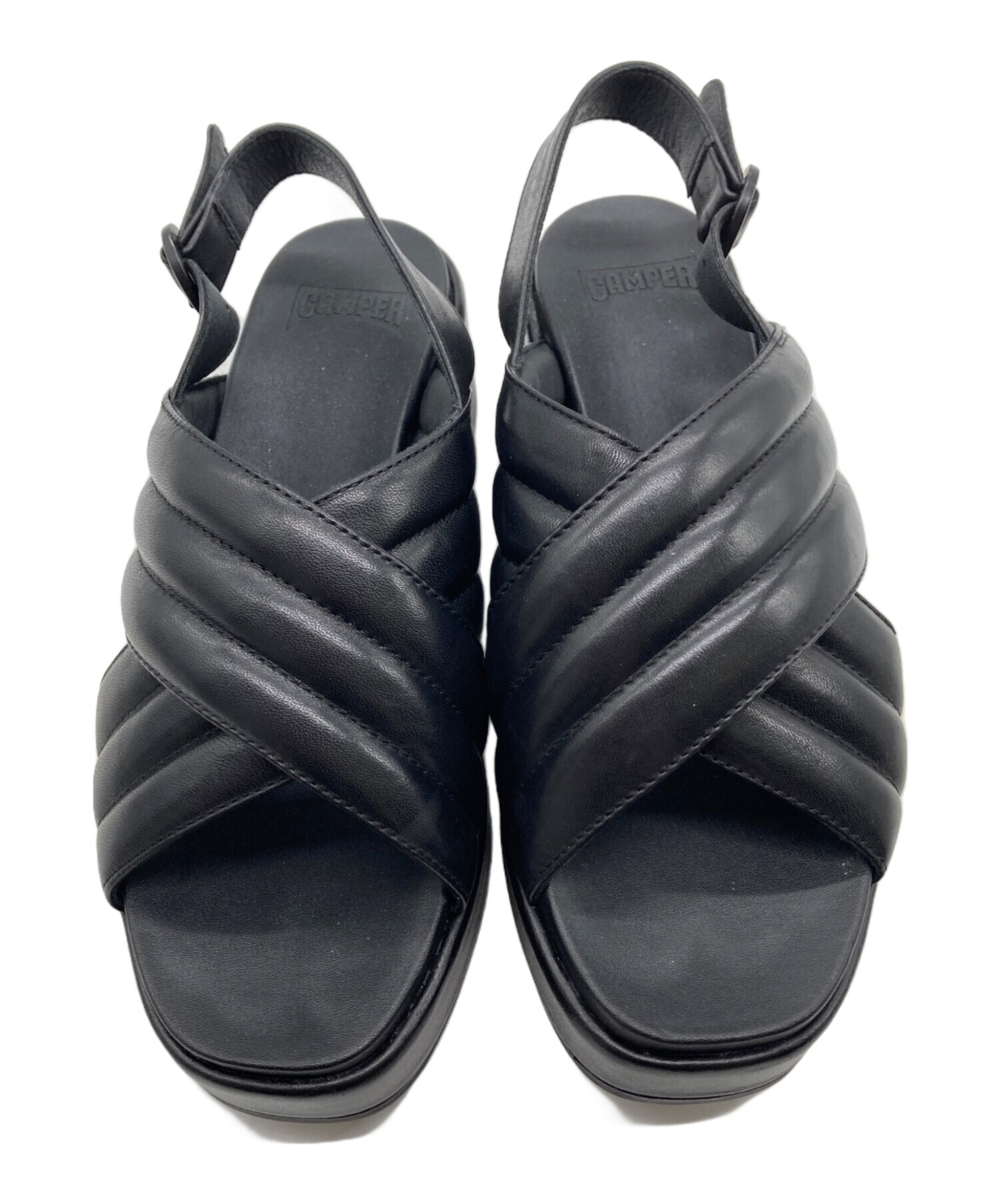 中古・古着通販】CAMPER (カンペール) Misia クロスストラップレザー 