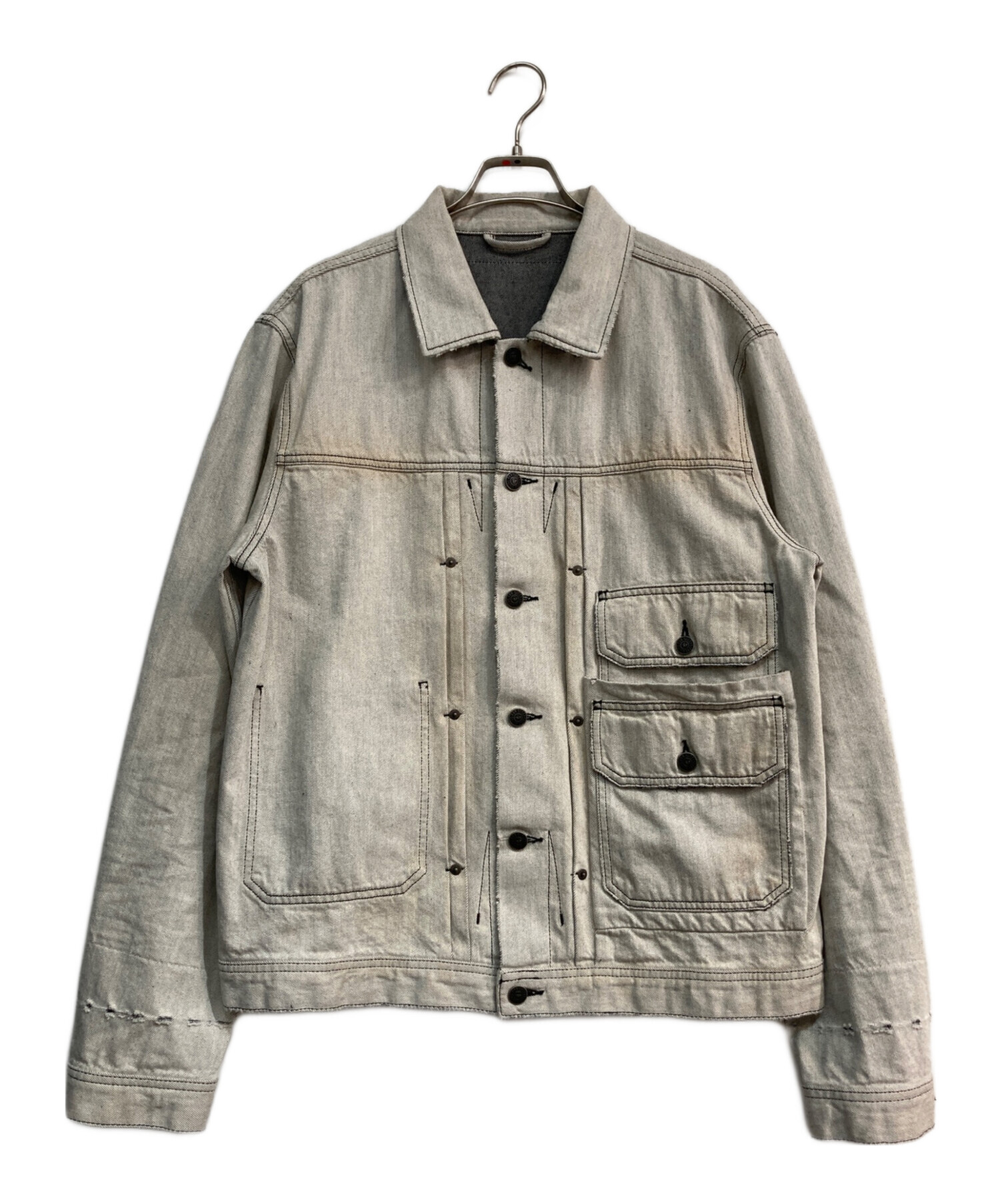 中古・古着通販】DIESEL (ディーゼル) ダメージ加工ストーン