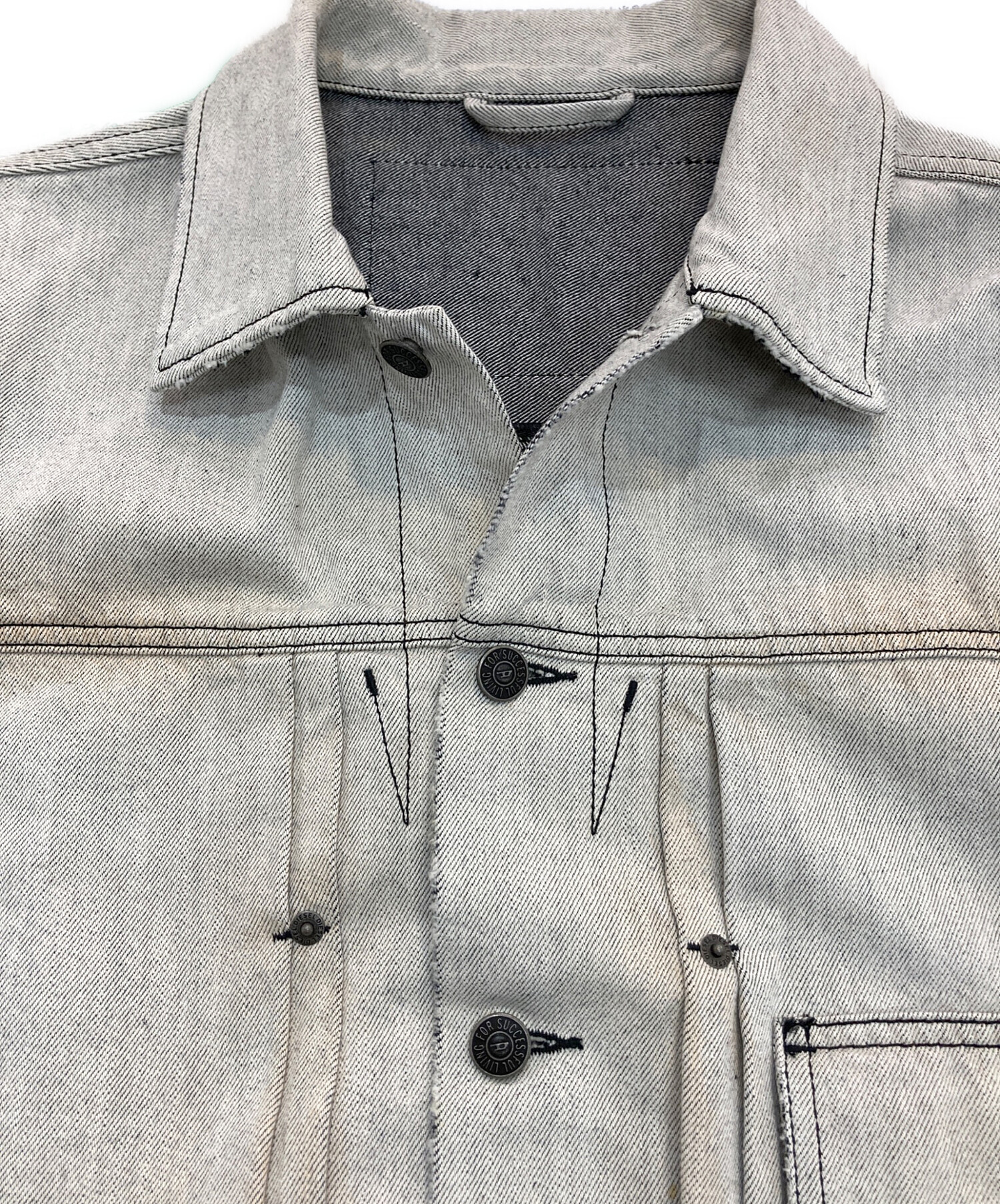 中古・古着通販】DIESEL (ディーゼル) ダメージ加工ストーン
