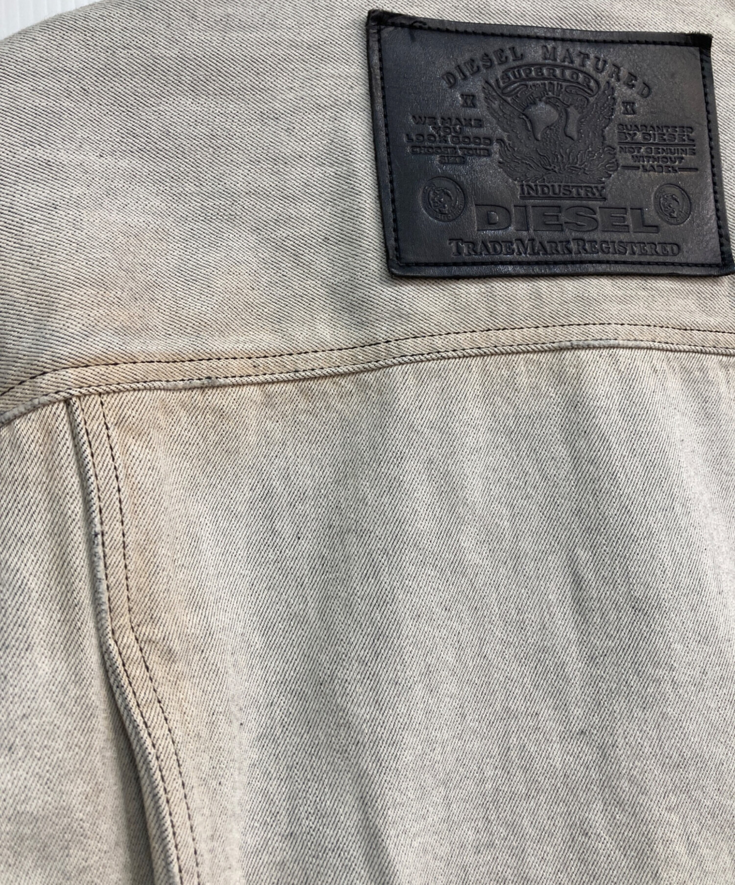 中古・古着通販】DIESEL (ディーゼル) ダメージ加工ストーン