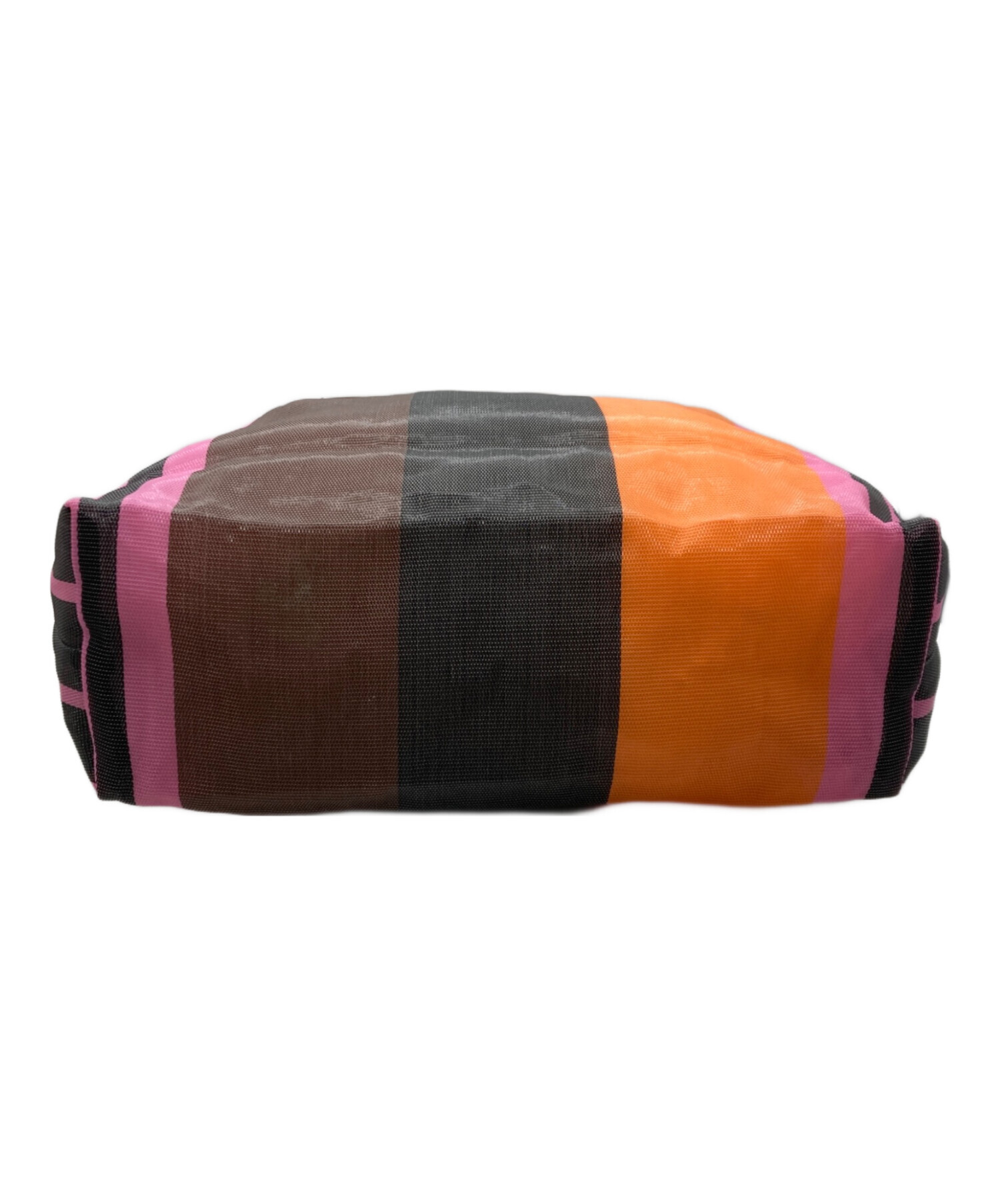 中古・古着通販】MARNI (マルニ) MARNI MARKET STRIPE BAG ピンク