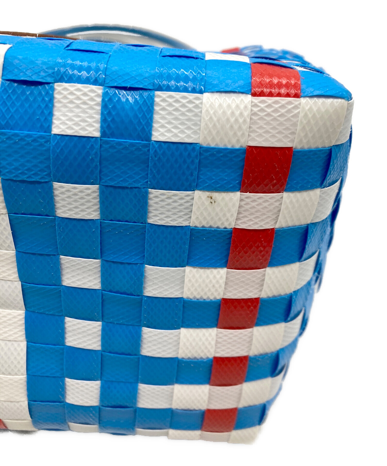 中古・古着通販】MARNI (マルニ) ピクニックバッグ ブルー｜ブランド