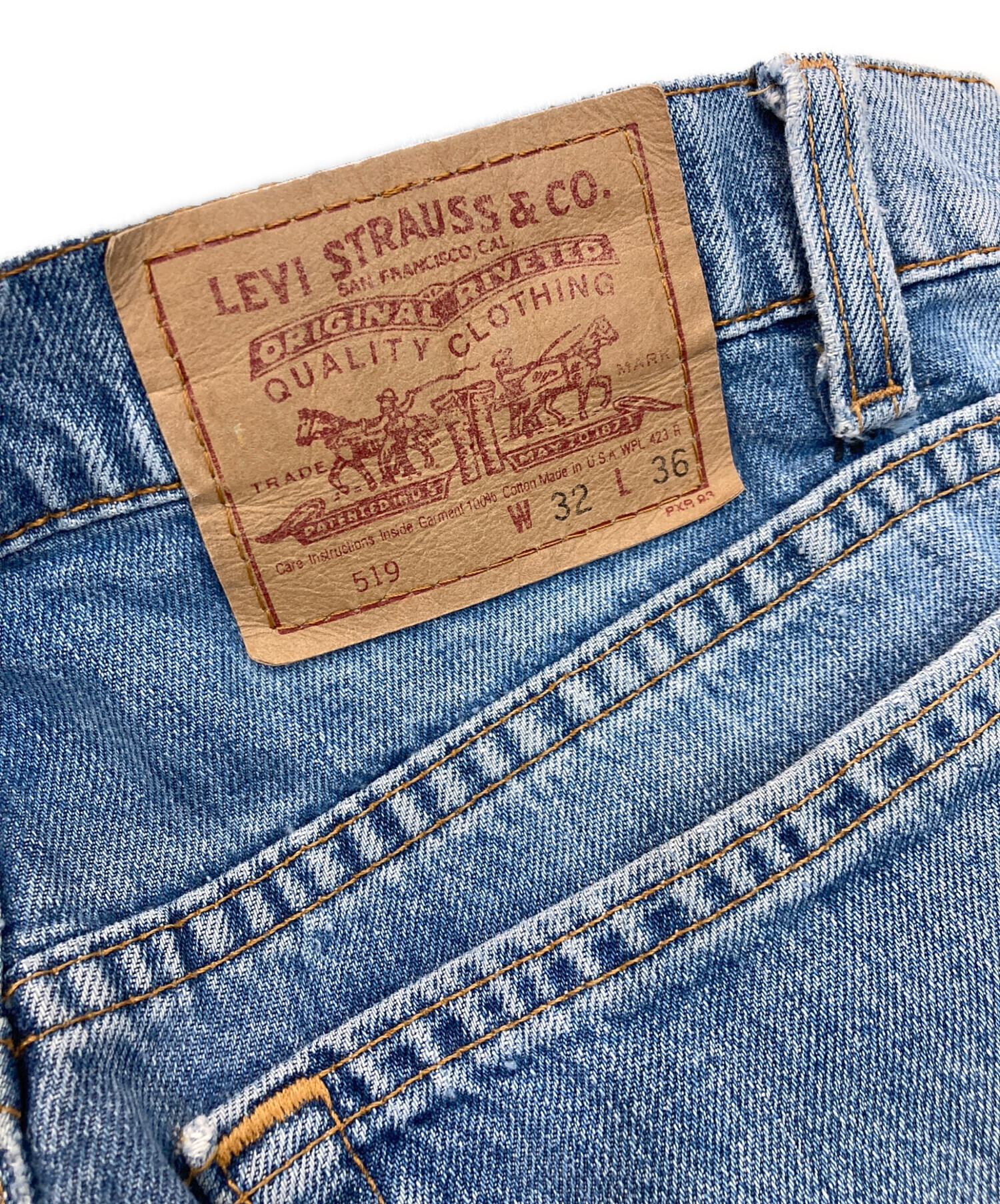 中古・古着通販】LEVI'S (リーバイス) 519デニムパンツ 90s USA製