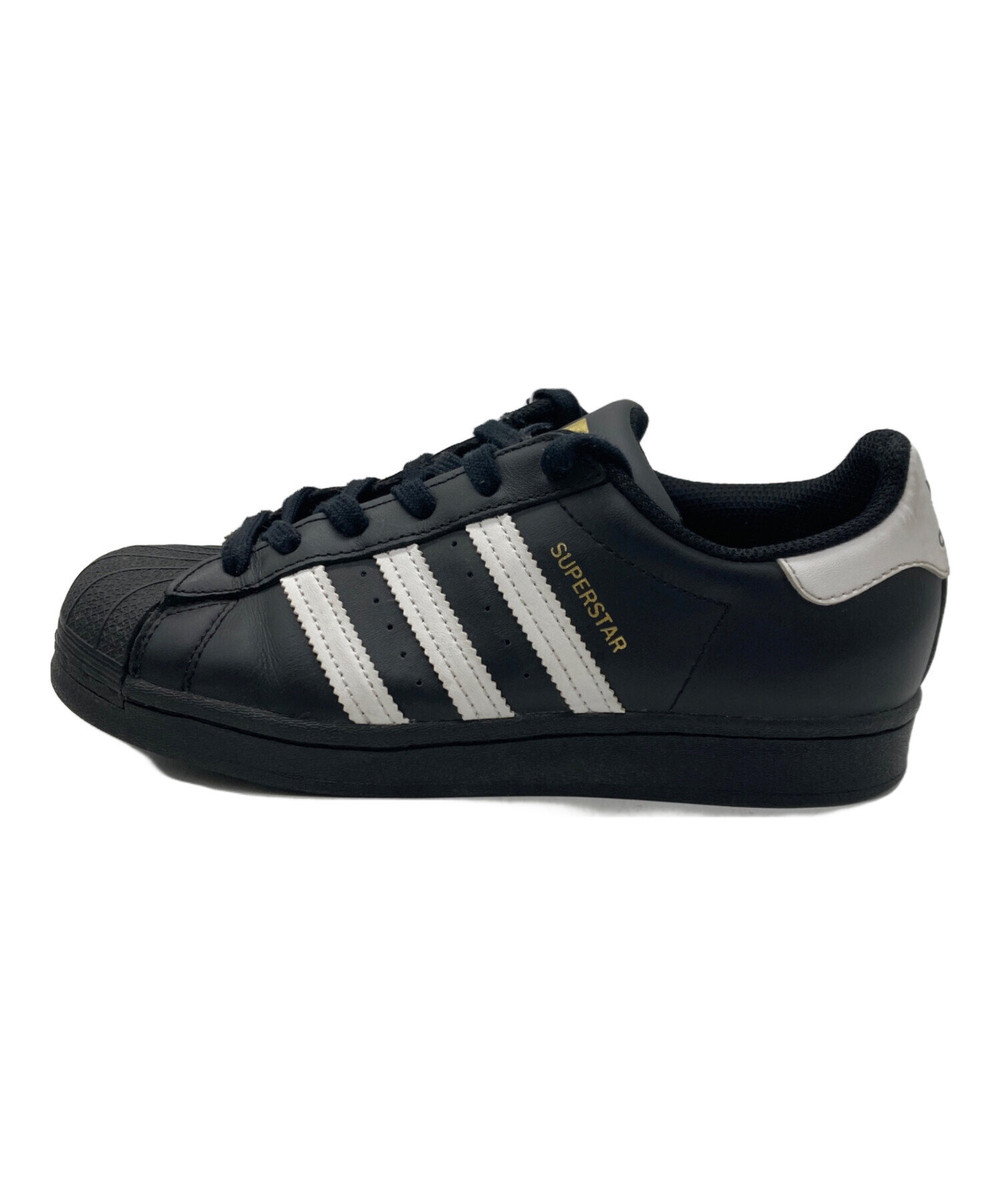 中古・古着通販】adidas (アディダス) SUPER STAR ブラック サイズ 