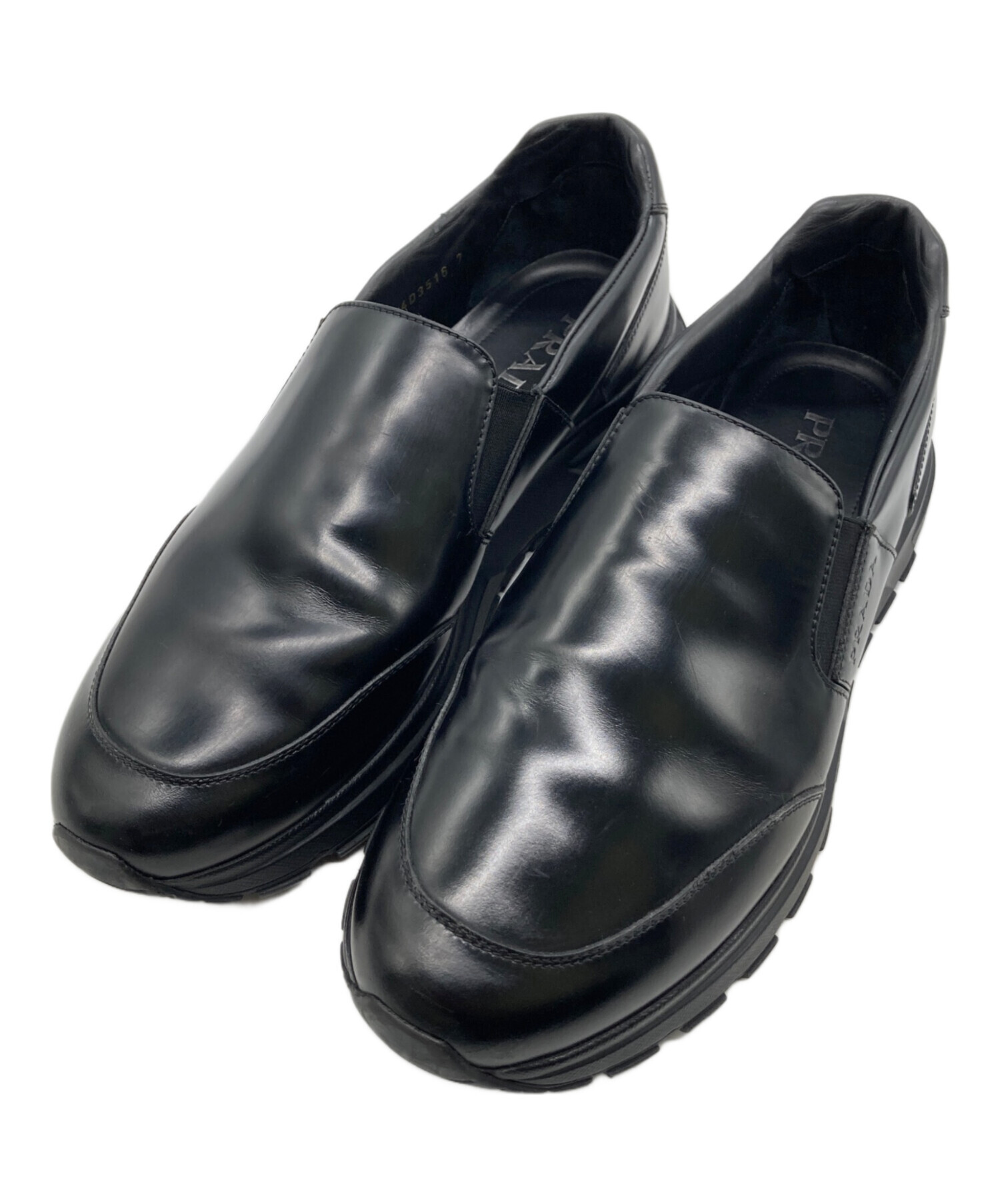 中古・古着通販】PRADA SPORTS (プラダスポーツ) レザースニーカー 