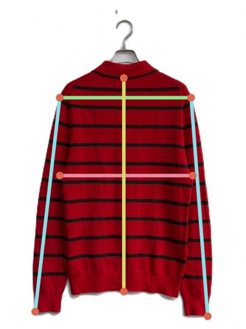 中古・古着通販】PAUL SMITH (ポールスミス) ボーダーニット