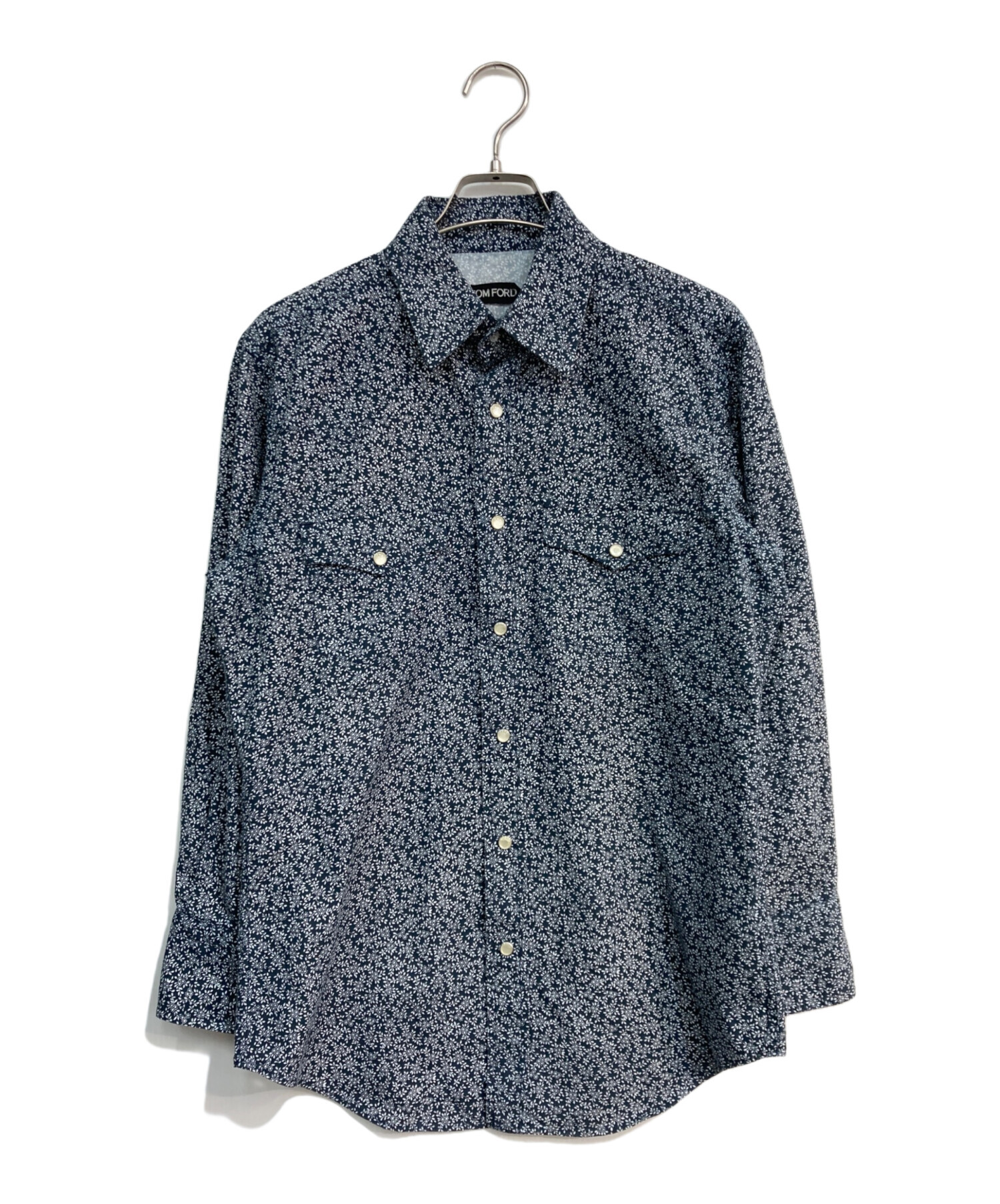 中古・古着通販】TOM FORD (トムフォード) 総柄ウエスタンシャツ