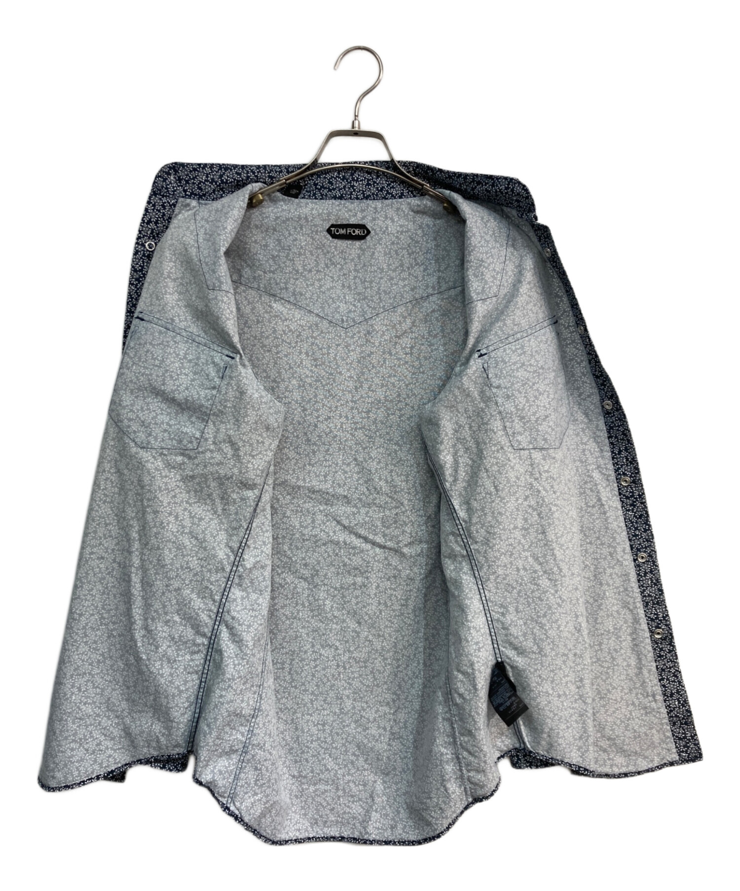 中古・古着通販】TOM FORD (トムフォード) 総柄ウエスタンシャツ