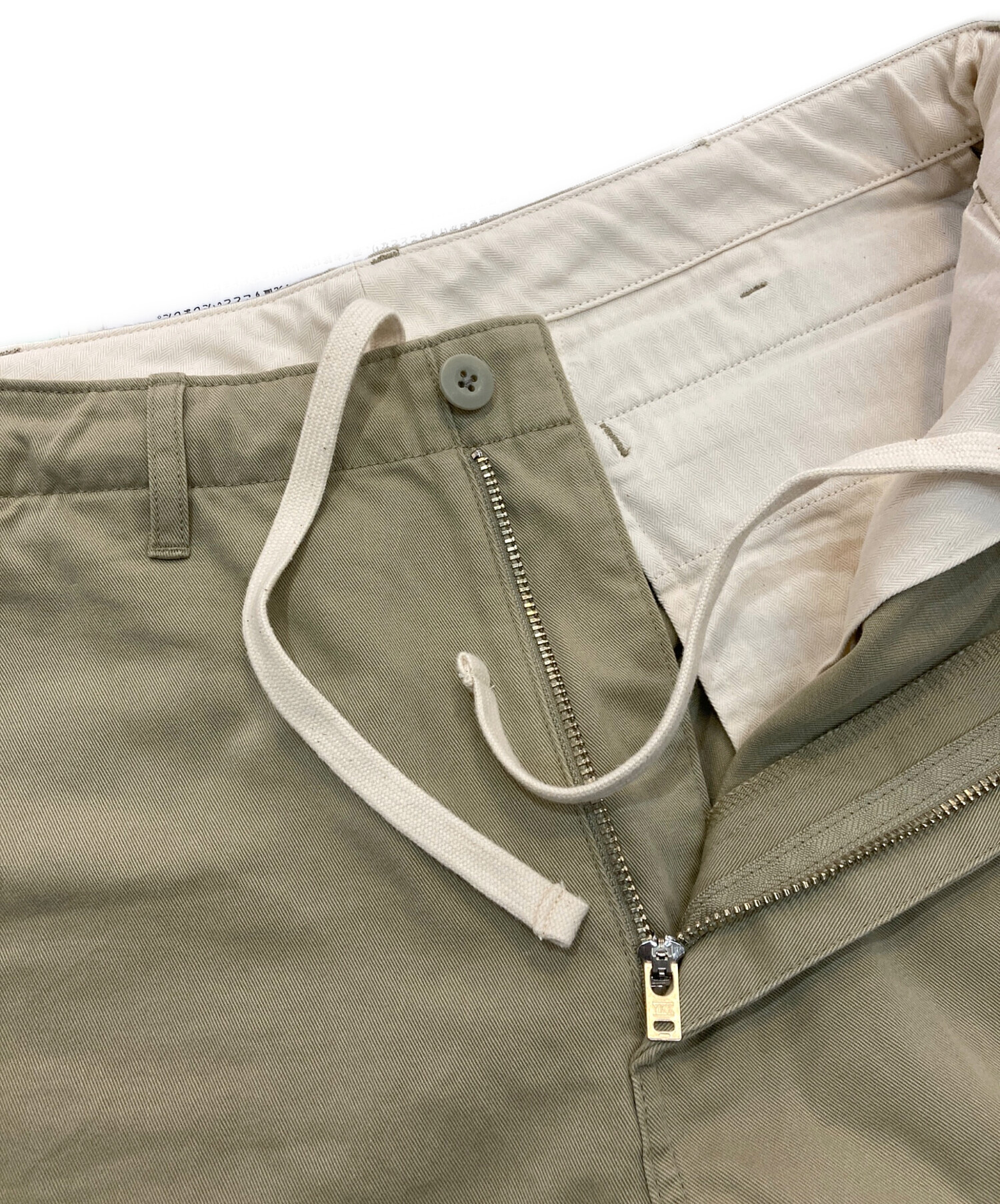 中古・古着通販】BEAMS (ビームス) 『the A』 / Wide Chino Pants 24AW 